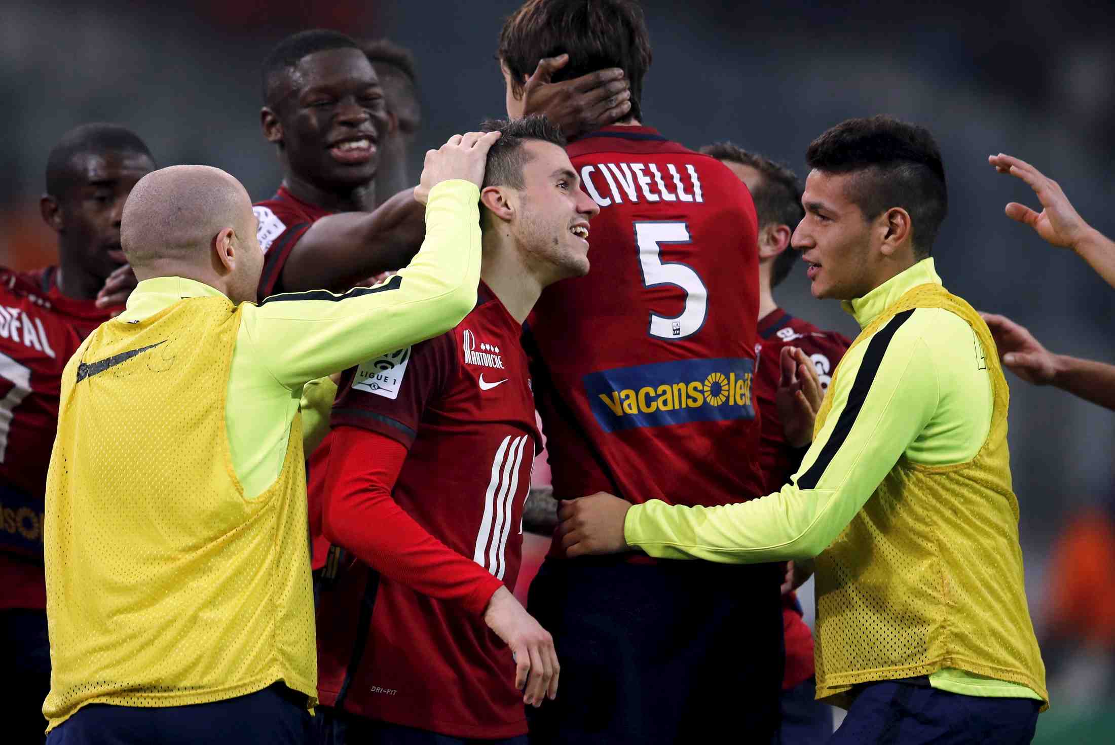 Lille s'offre l'ol et un peu d'air