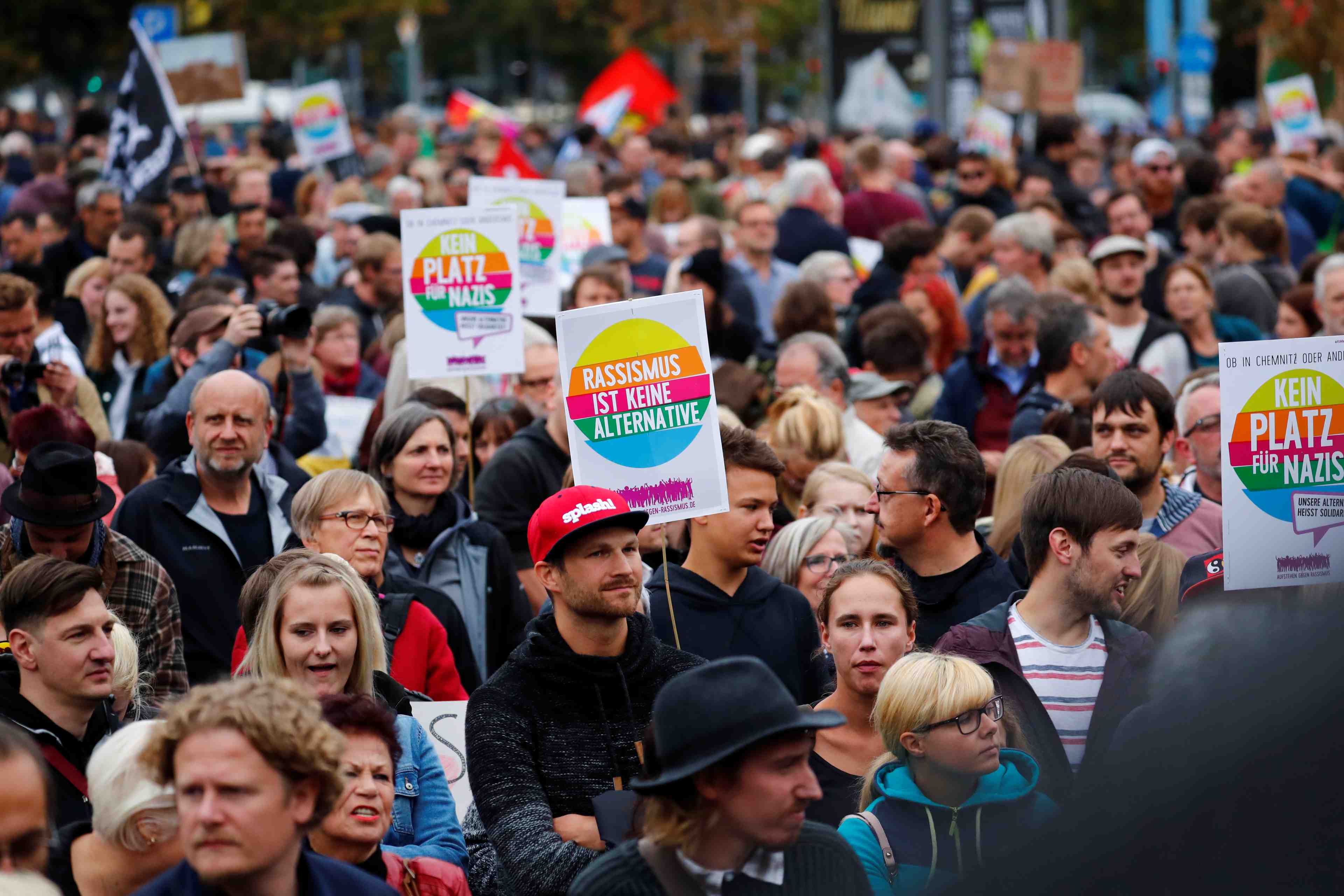 Nouvelles manifestations a chemnitz