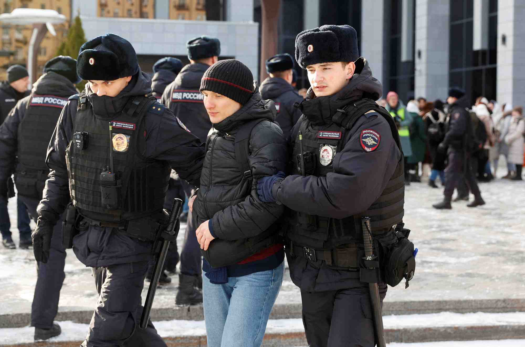 Des militants exigent le retour des soldats russes mobilises du front ukrainien