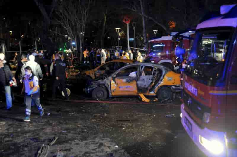 L'attentat de dimanche a ankara revendique par un groupe d'activistes kurdes