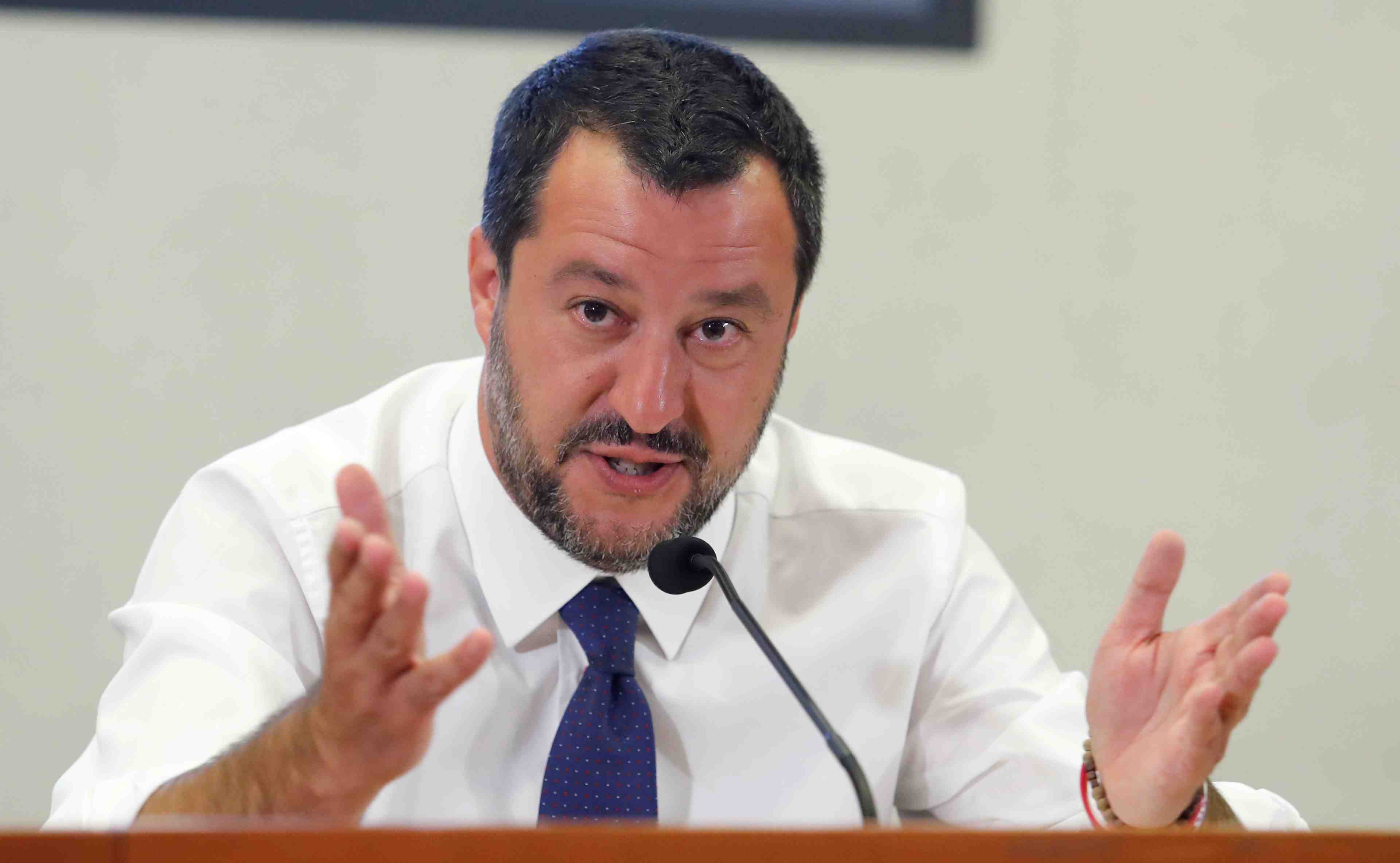 "fonds russes": matteo salvini s'exprimera au parlement