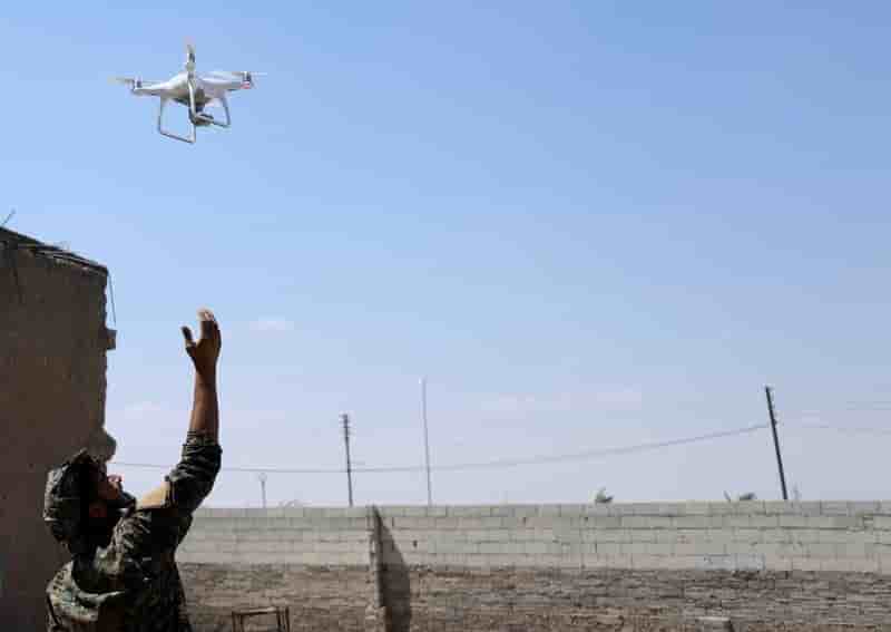 L'armee israelienne abat un drone a la frontiere syrienne