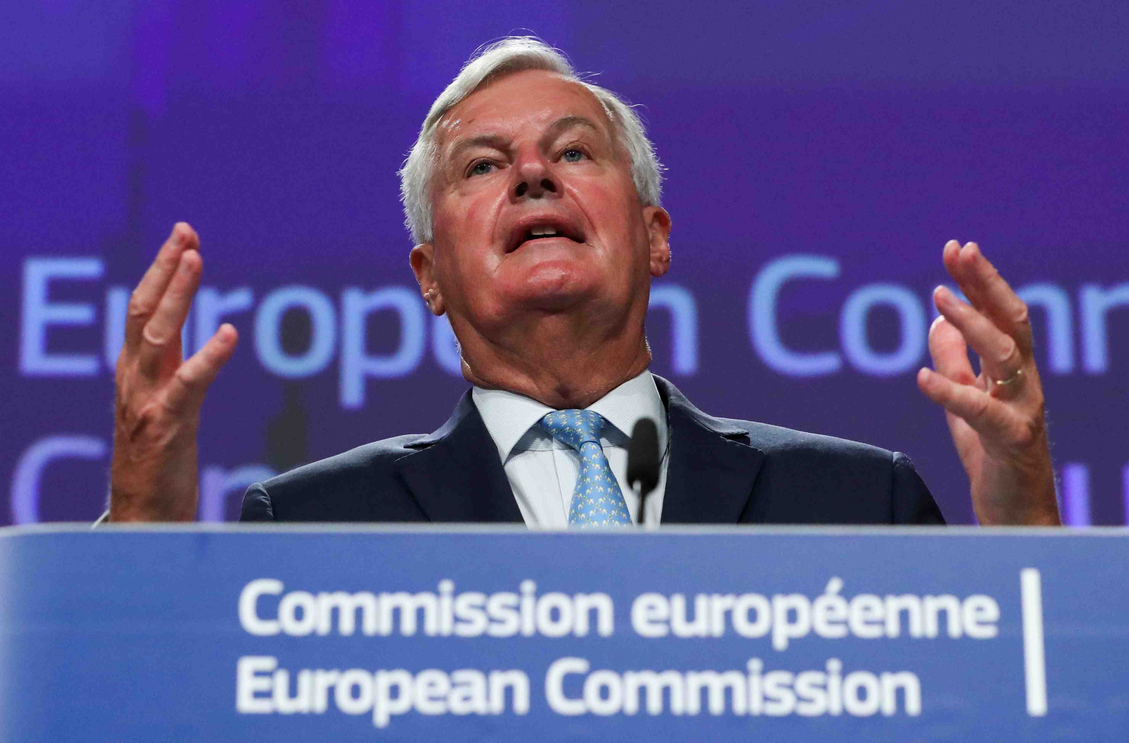 Brexit: l'ue accelere ses preparatifs pour un "no-deal", selon barnier
