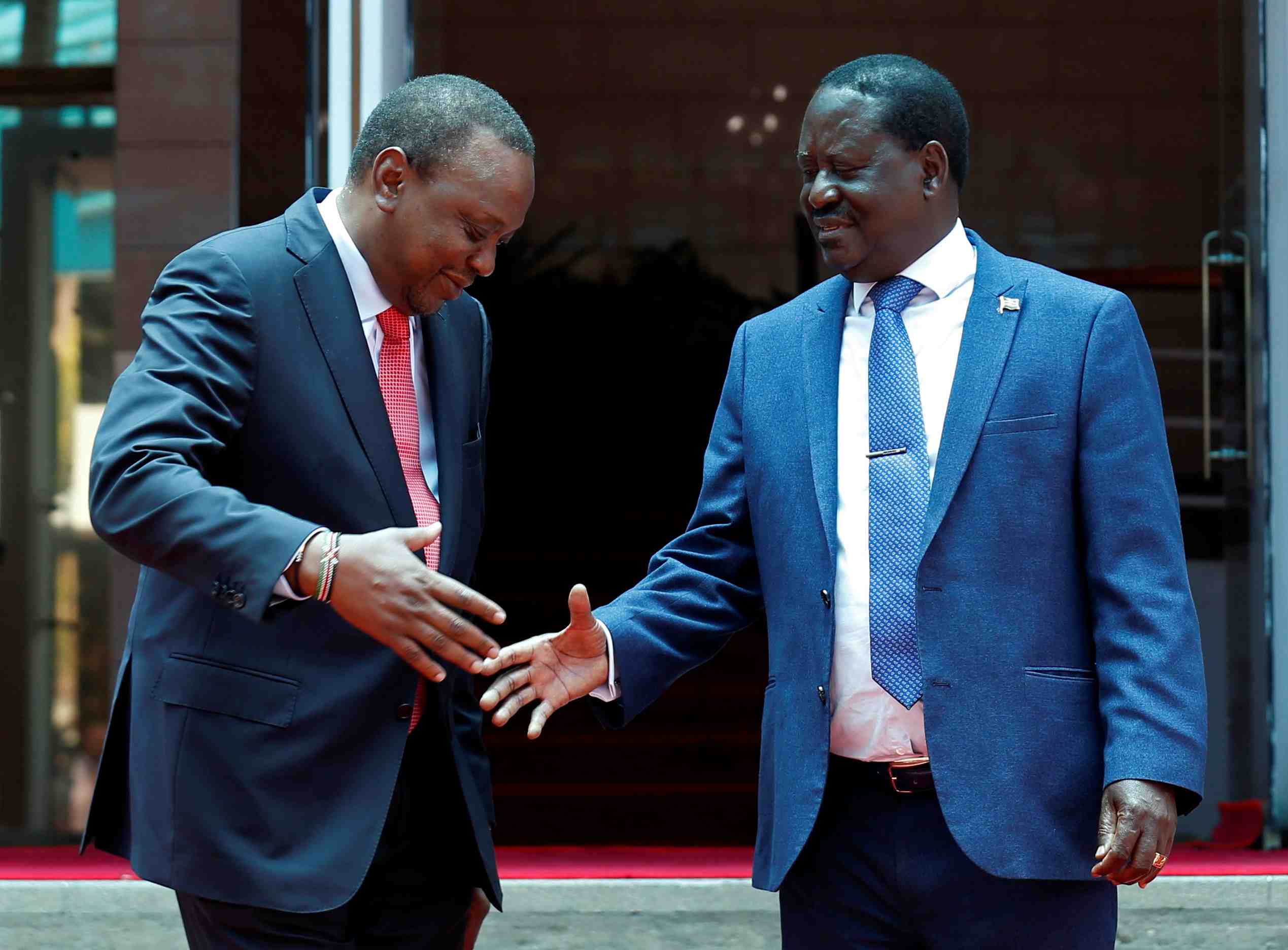 Le president kenyan et son principal opposant veulent se reconcilier