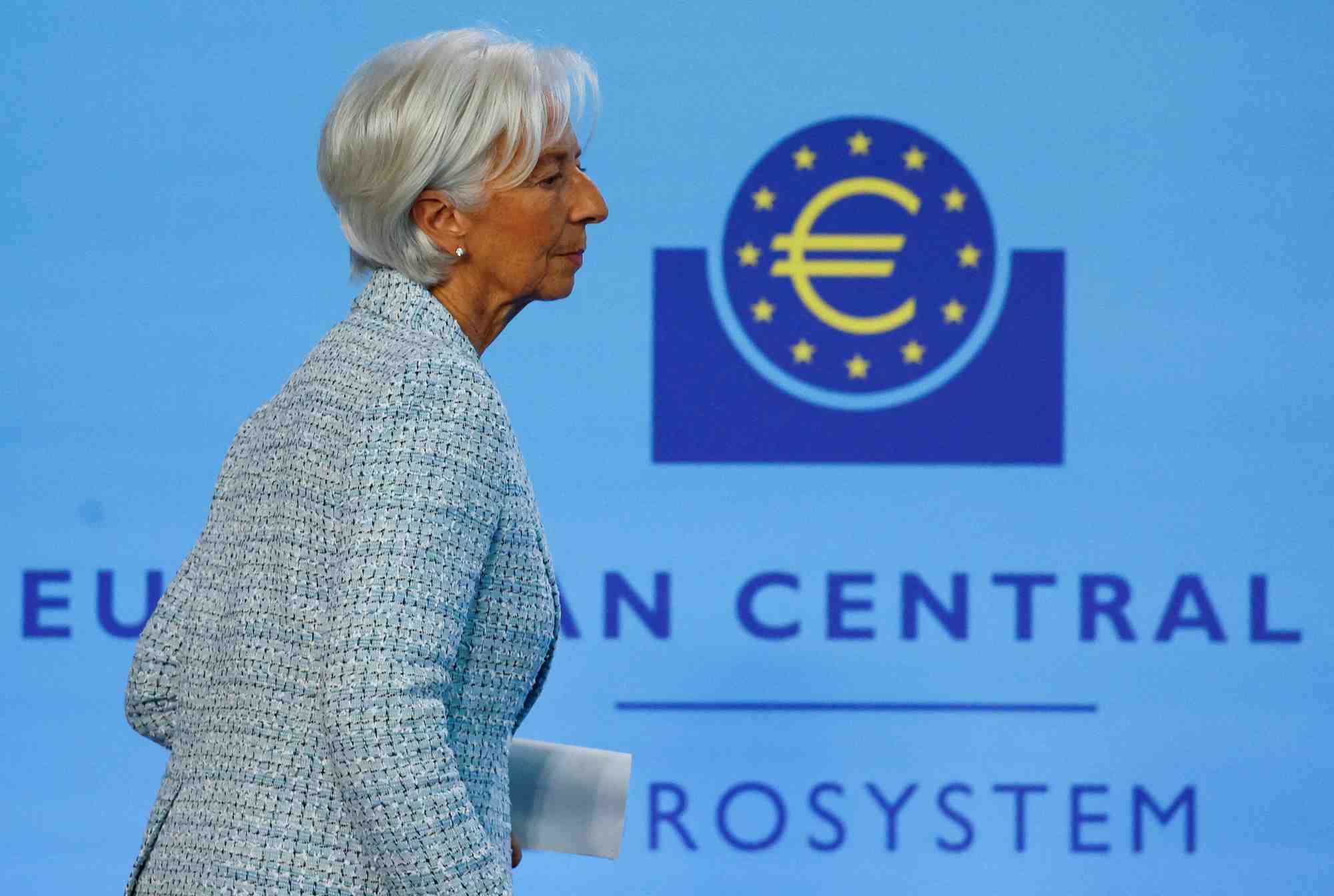 Christine lagarde, presidente de la banque centrale europeenne