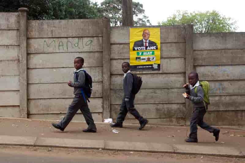 Législatives en Afrique du Sud, l'ANC encore grand favori