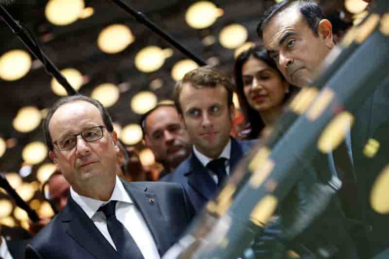 François Hollande salue les progrès de l'industrie automobile