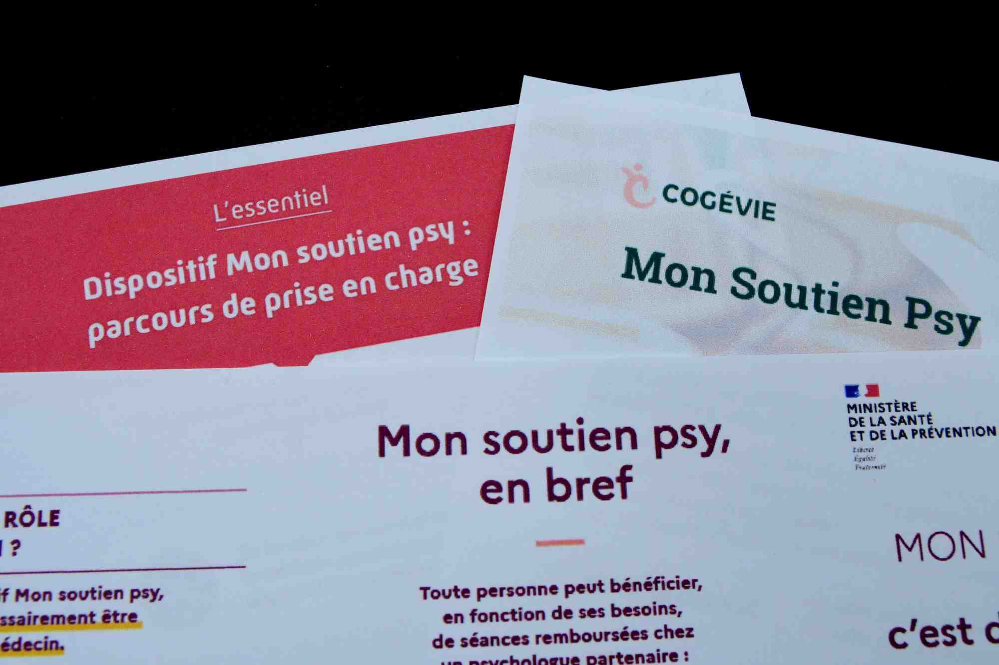 Parmi les propositions, le rapport propose de revaloriser le remboursement par l'Assurance maladie des 12 séances du dispositif « MonSoutienPsy ».