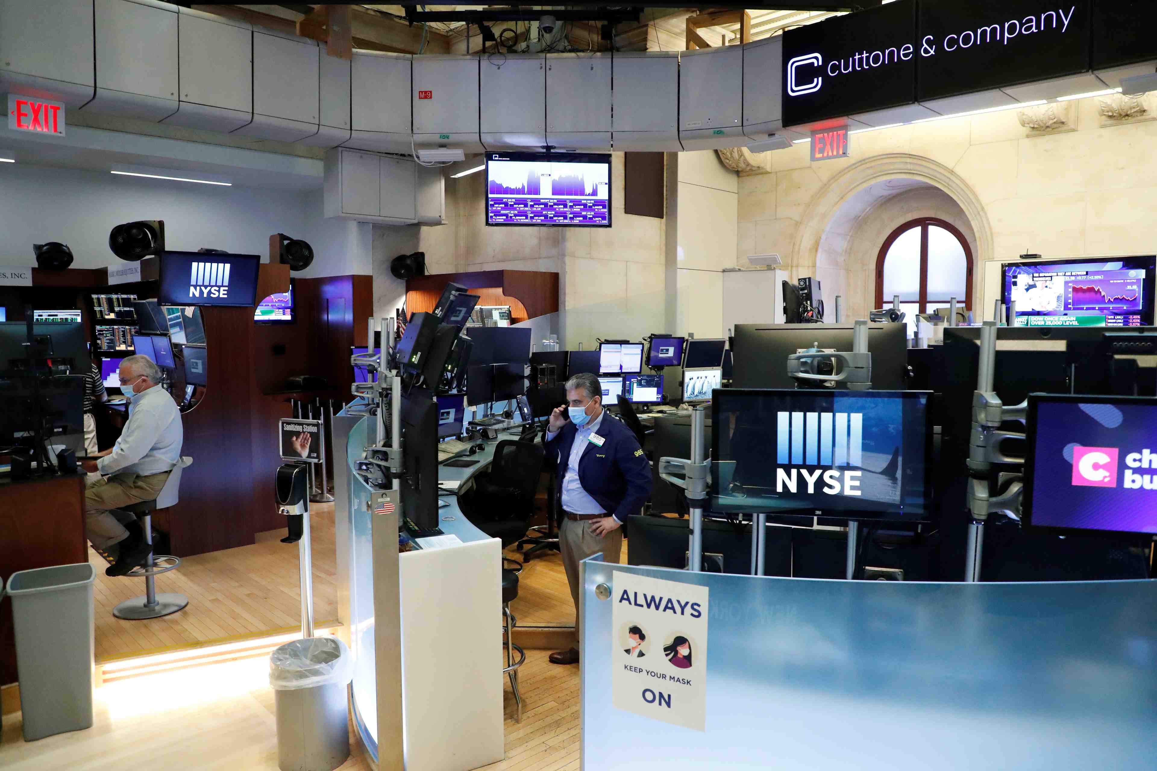 La bourse de new york est en net repli en debut de seance