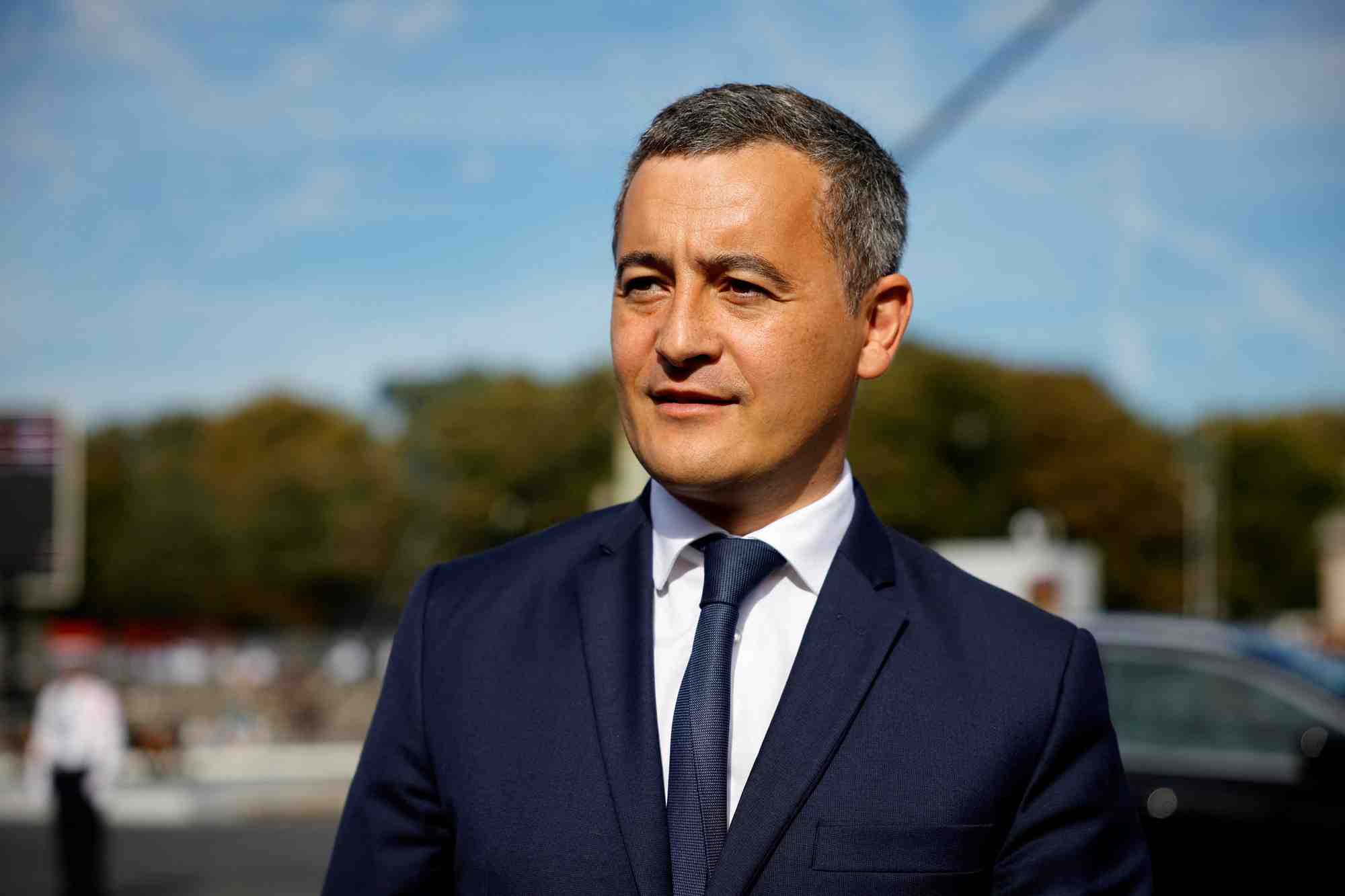 Photo du ministre de l'interieur, gerald darmanin