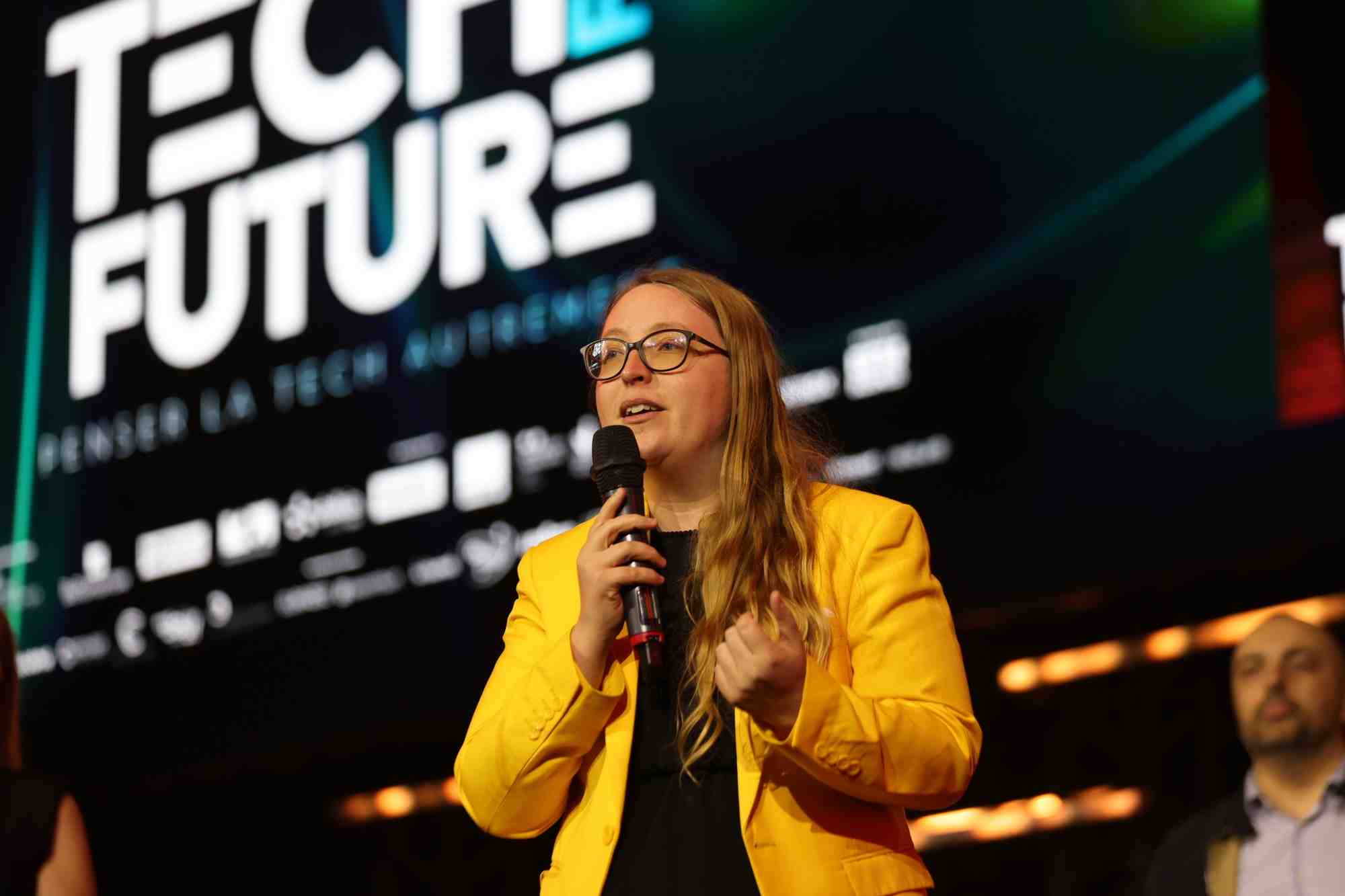 Manon Loustau, cofondatrice et CEO de Libu, remporte le Prix Smart tech / innovations d'usage de Tech For Future 2024, le plus grand concours de startups de France, organisé par La Tribune.