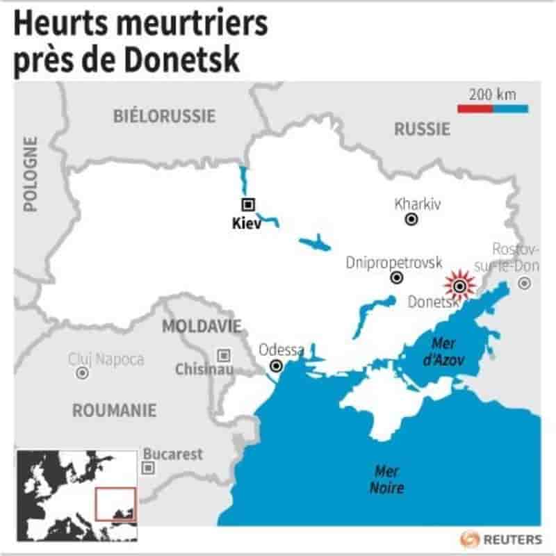 Heurts dans l'Est ukrainien à trois jours de la présidentielle