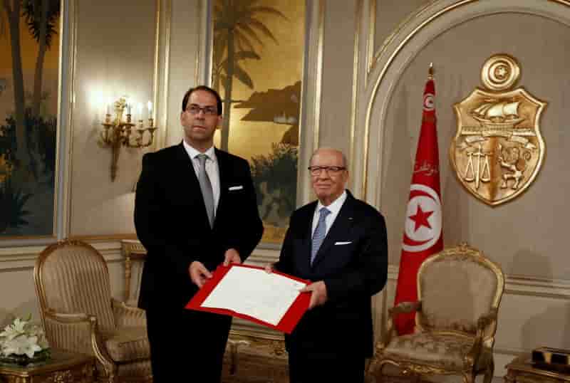 Youssef chahed nouveau premier ministre tunisien