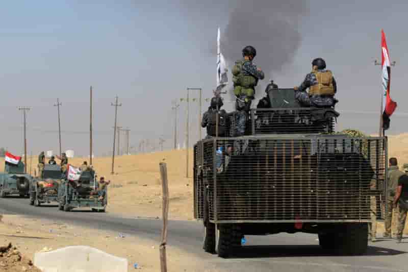 L'armee irakienne reprend des positions kurdes pres de mossoul