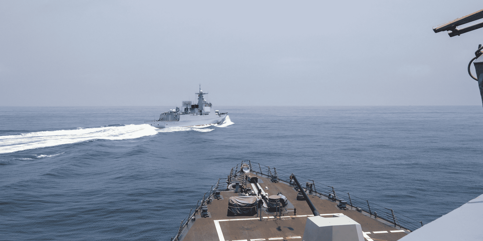 La Chine maintient une présence militaire quasi-quotidienne autour de Taïwan, envoyant des avions et des navires de guerre (photo d'archive).