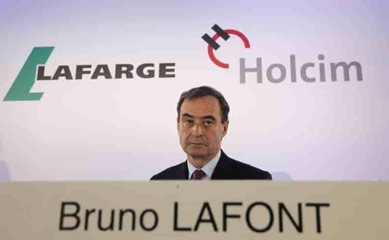 Lafarge exclut de renegocier les termes de la fusion avec holcim