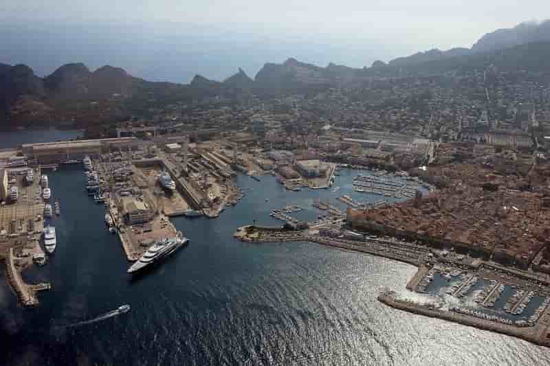 La Ciotat, port, PACA, chantier naval,