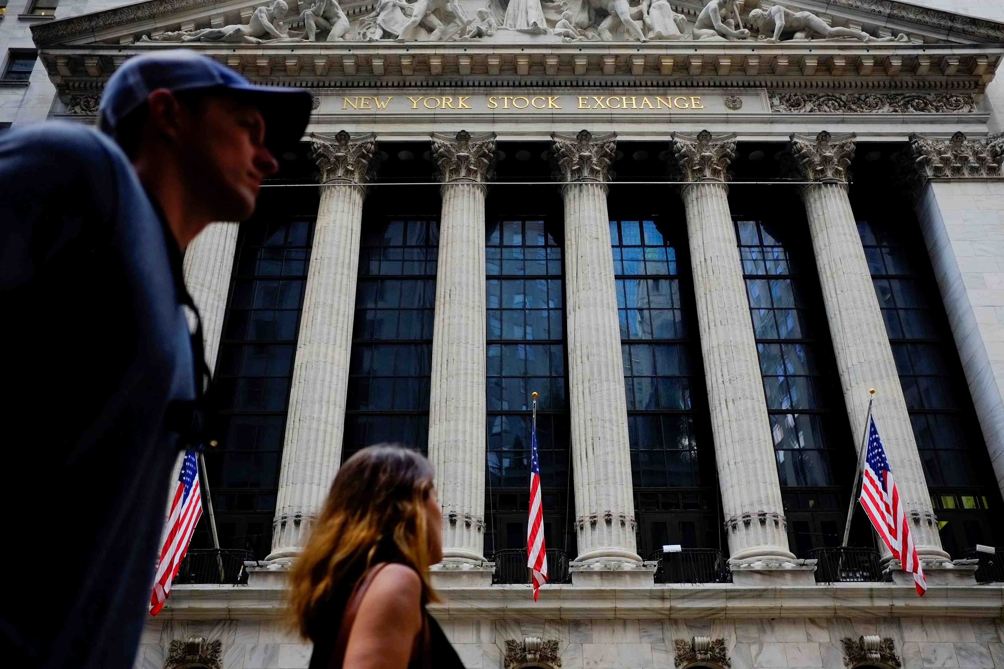 La bourse de new york finit en baisse
