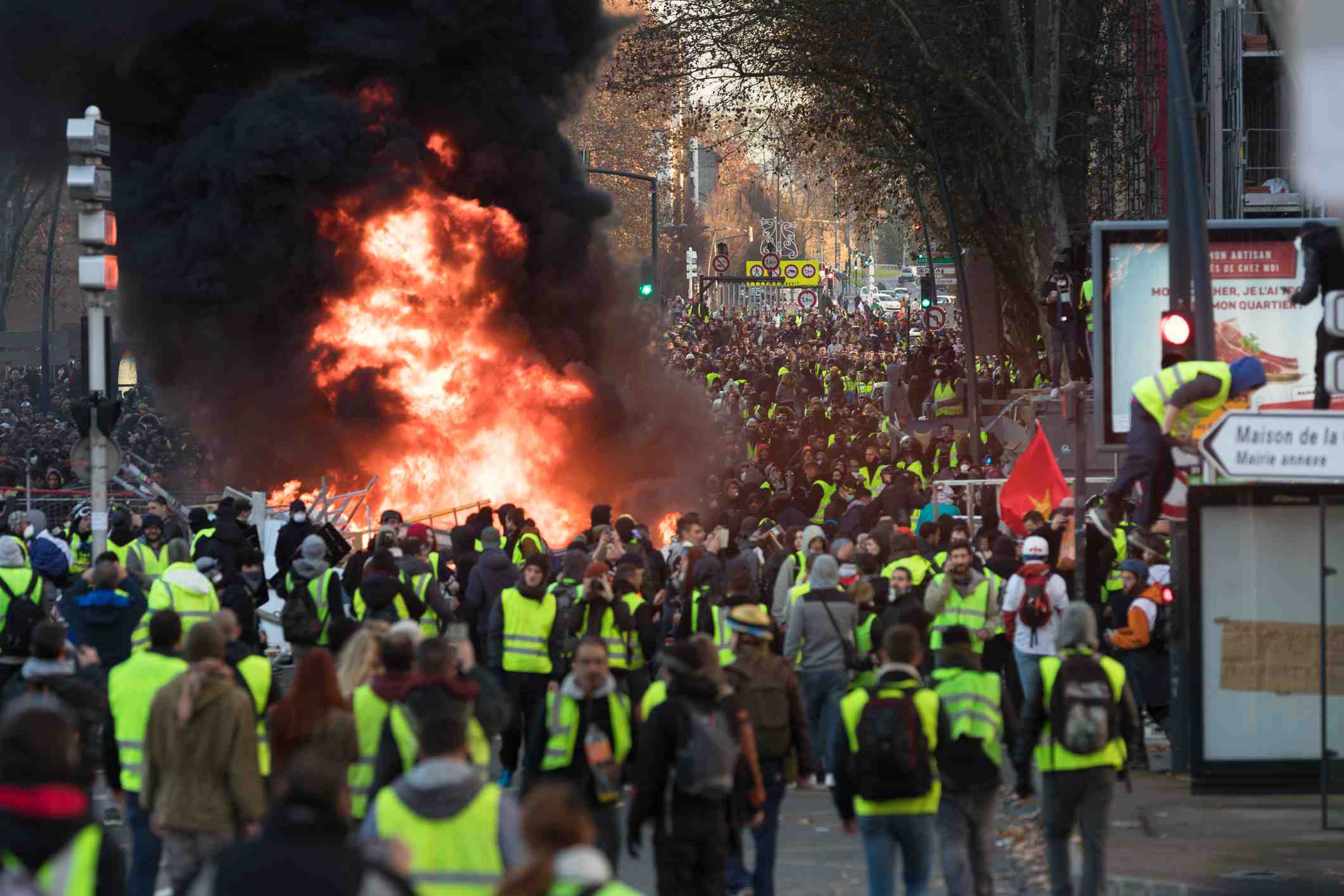 Gilets jaunes 8 décembre