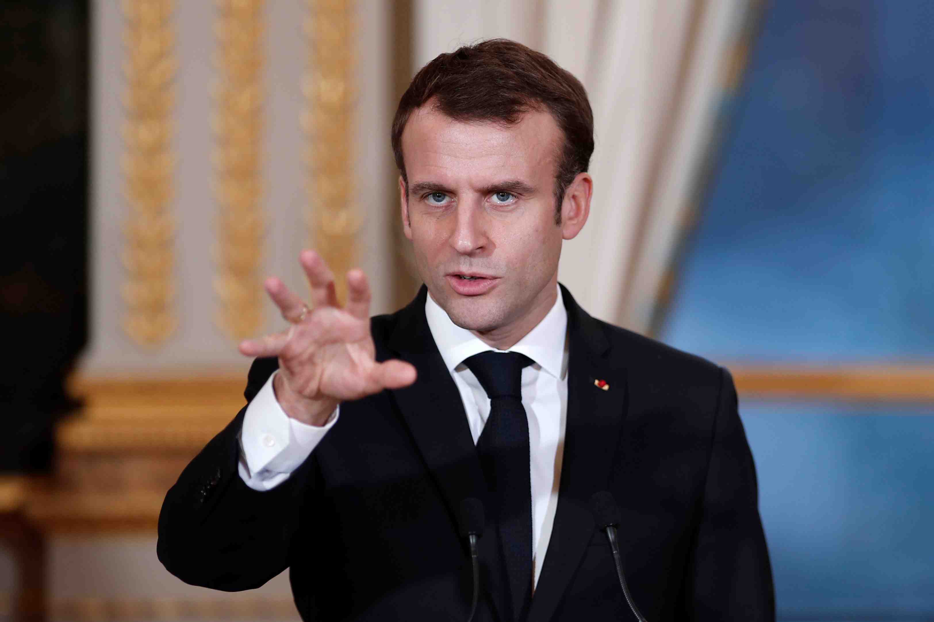 Syrie: macron a evoque la protection des kurdes avec poutine