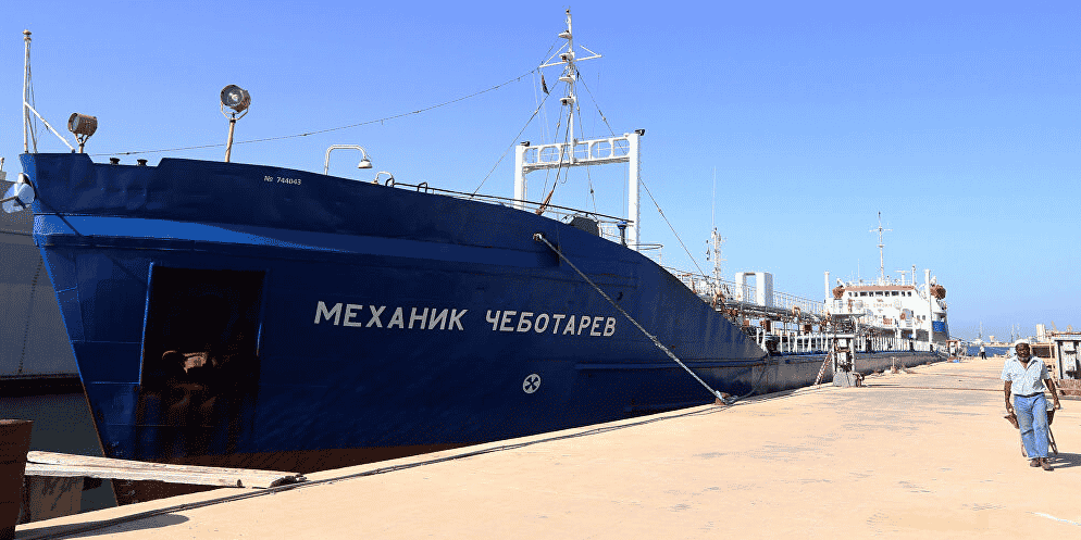 tanker russie libya