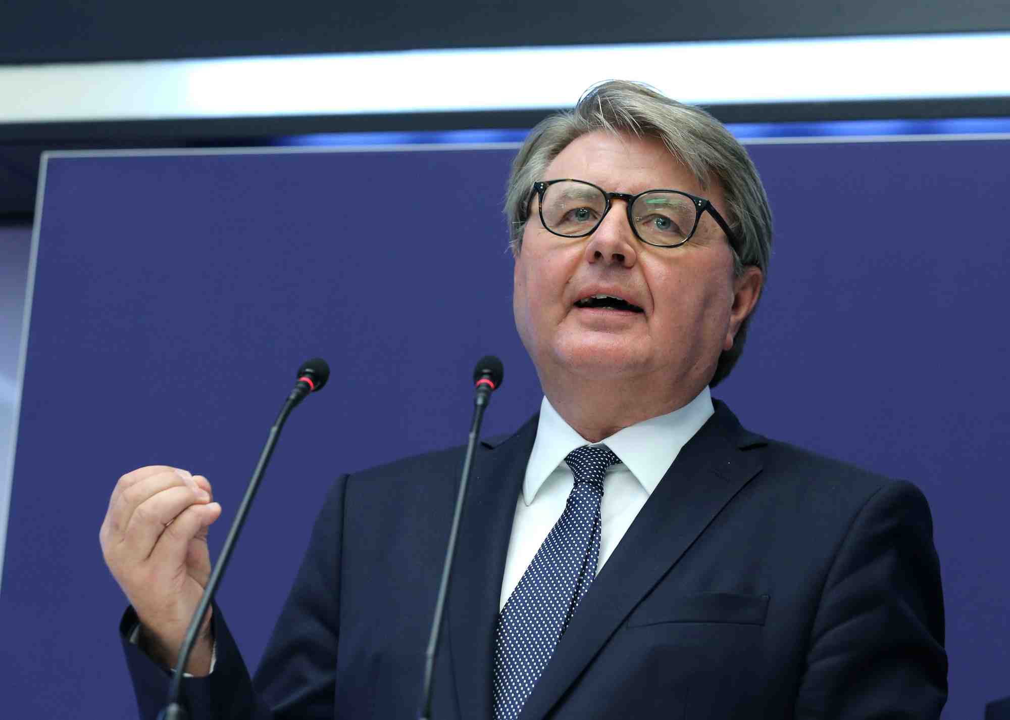 Le pdg de deutsche borse, theodor weimer