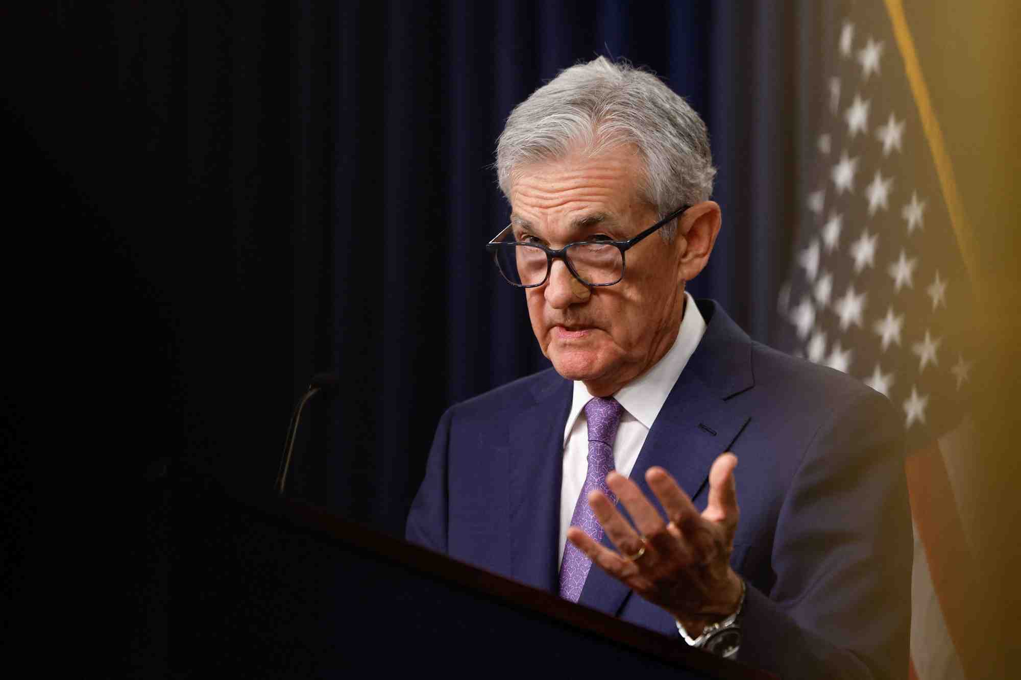 Le président de la banque centrale américaine, Jerome Powell.