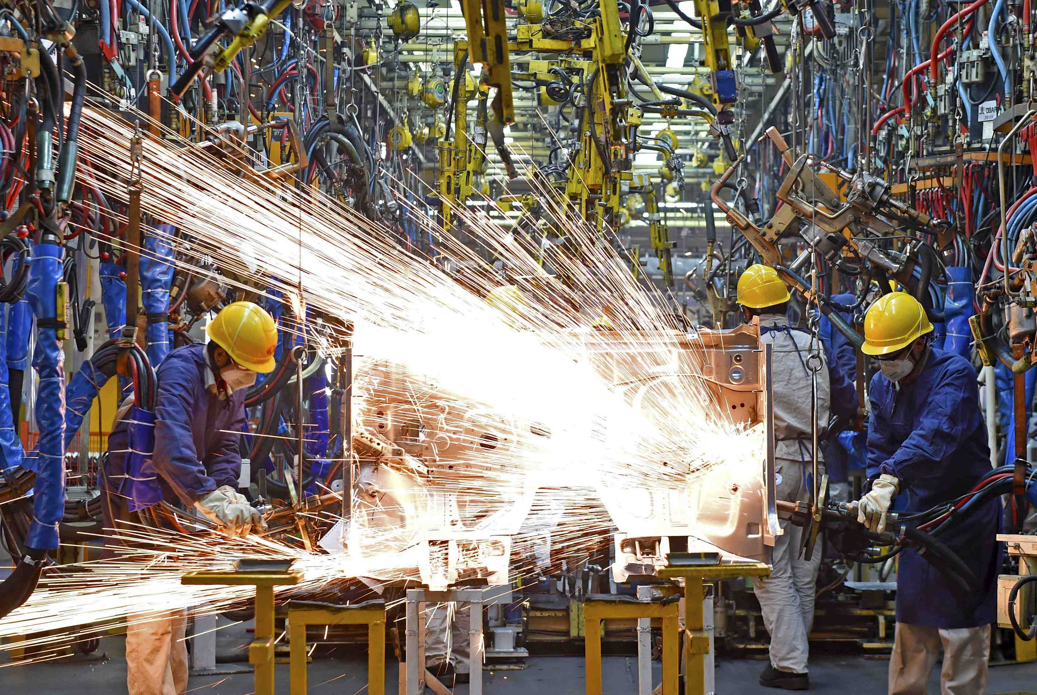 L'economie de la chine montre des signes de renforcement
