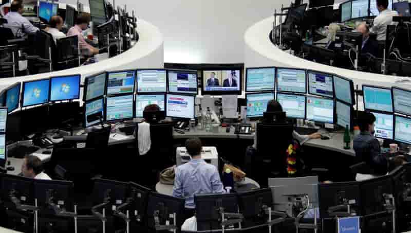 Hausse moderee des marches europeens a mi-seance