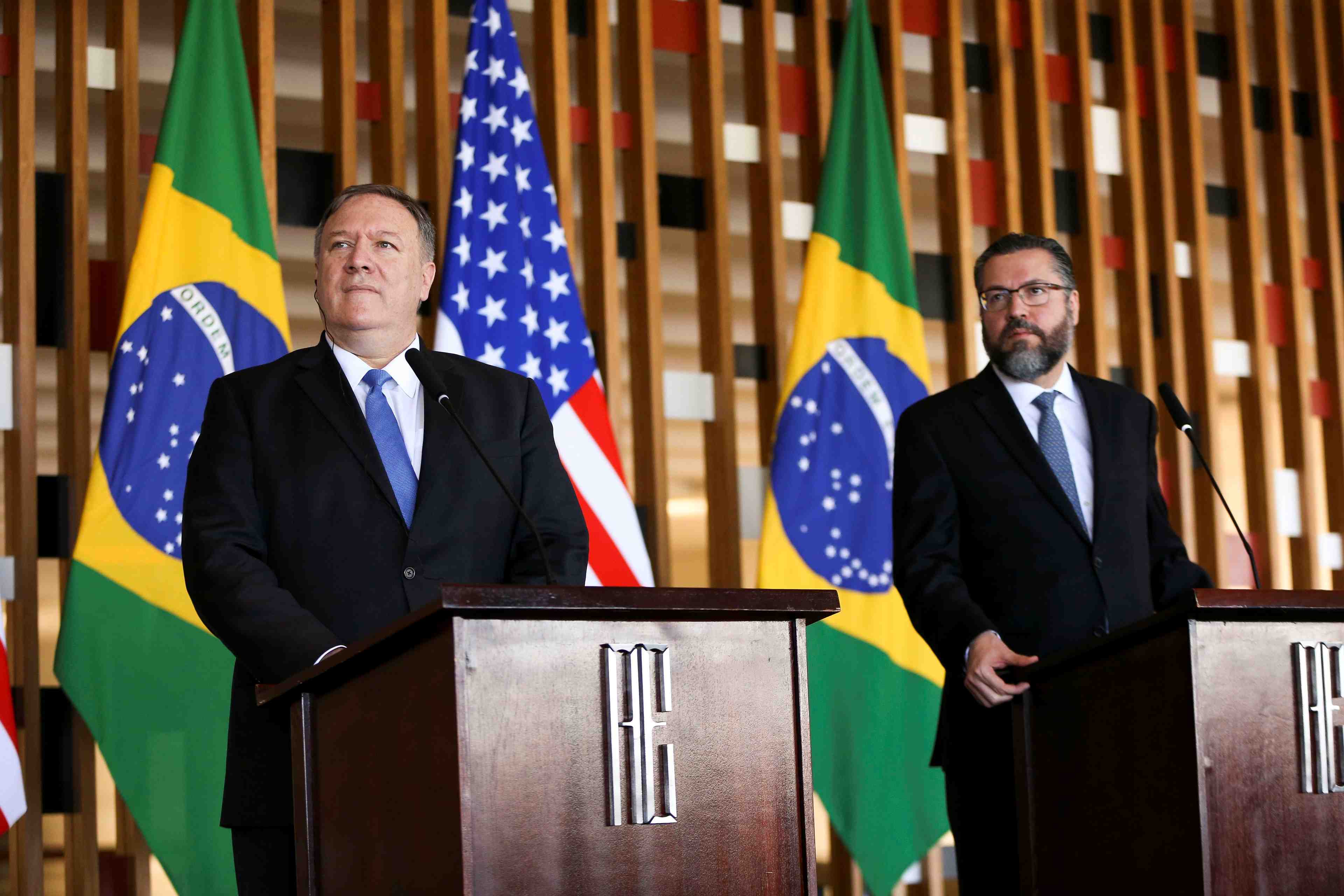 Pompeo veut faire "front commun" avec le bresil face au venezuela