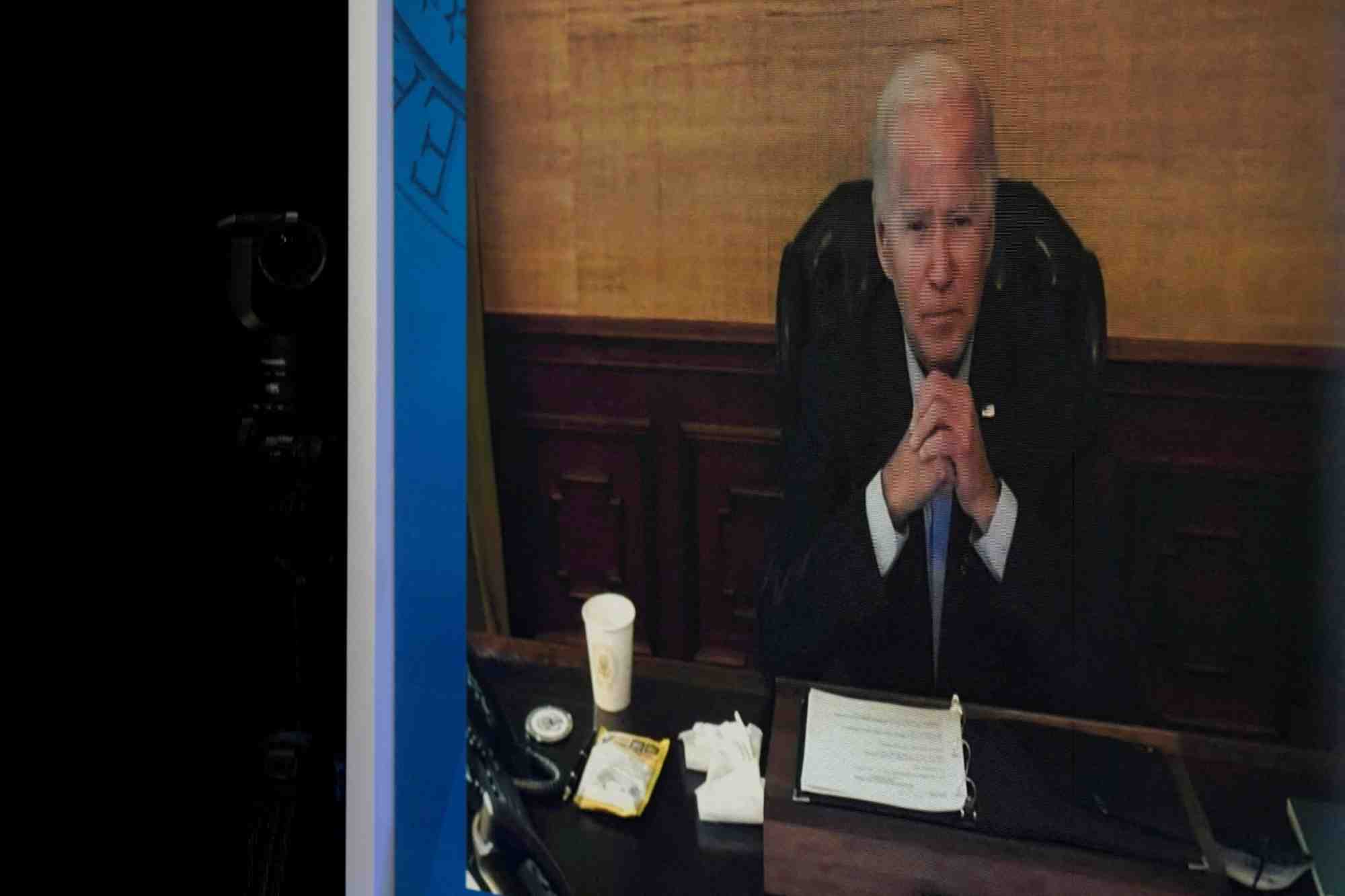 Etats-unis: l'etat de sante de biden, positif au covid-19, continue de s'ameliorer