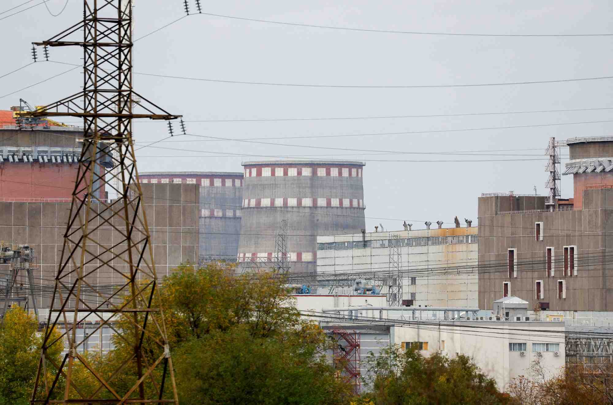 Photo d'archives de la centrale nucleaire de zaporijjia en ukraine