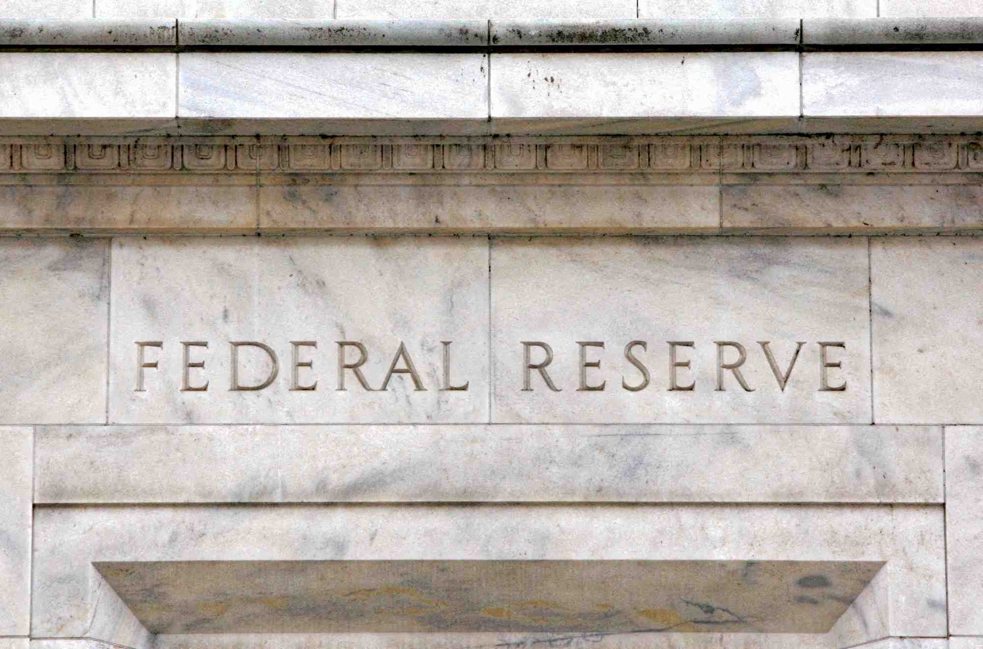 Le siege de la reserve federale americaine (fed) a washington