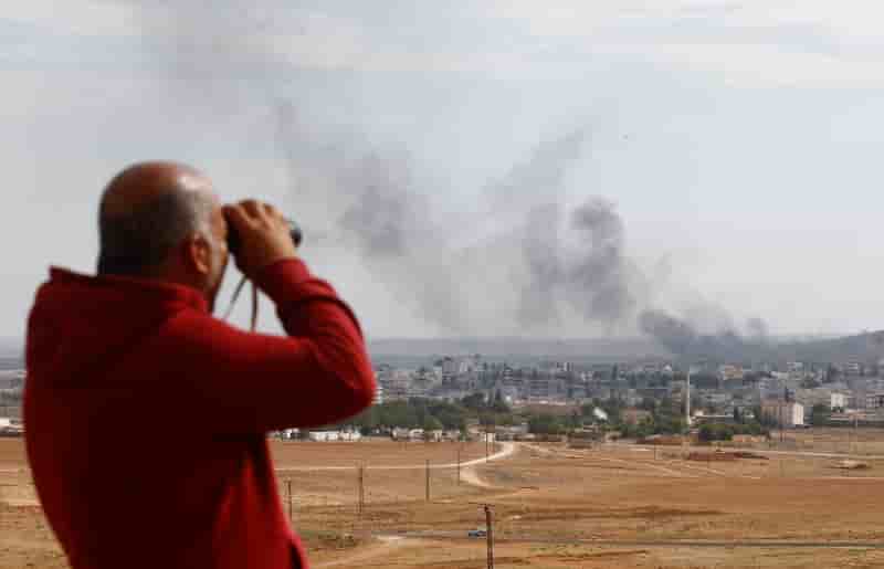 La ville syrienne de kobani sur le point d'etre reprise par les forces kurdes