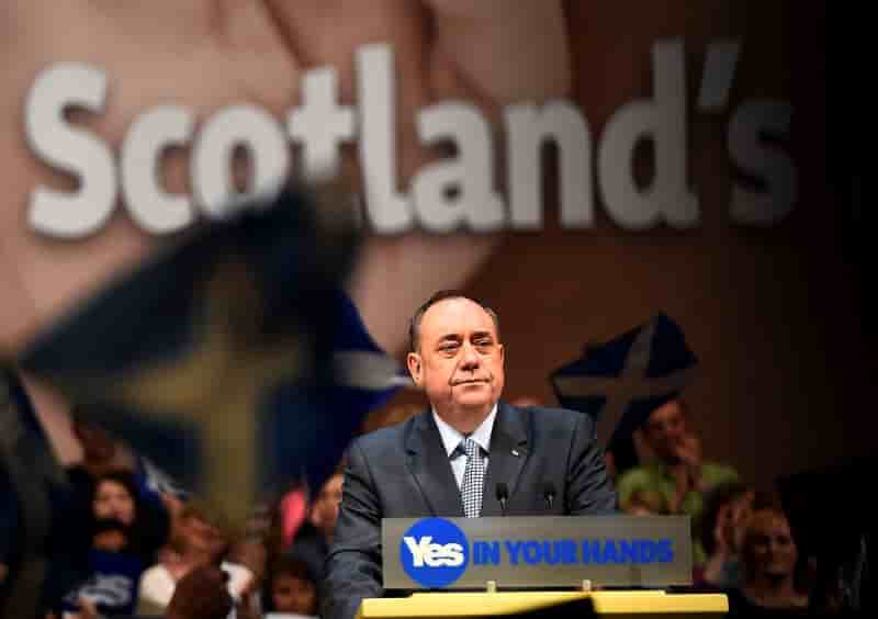 Alex Salmond, dirigeant des nationalistes écossais, démissionne