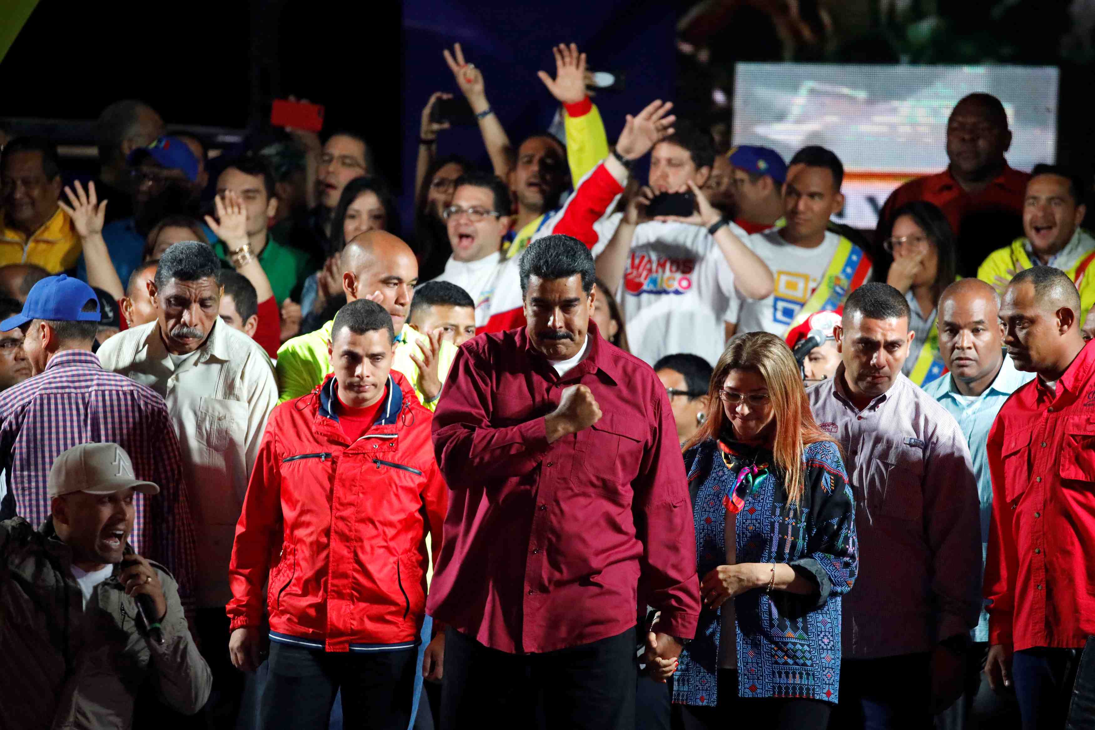 Trump demande a maduro de retablir la democratie au venezuela
