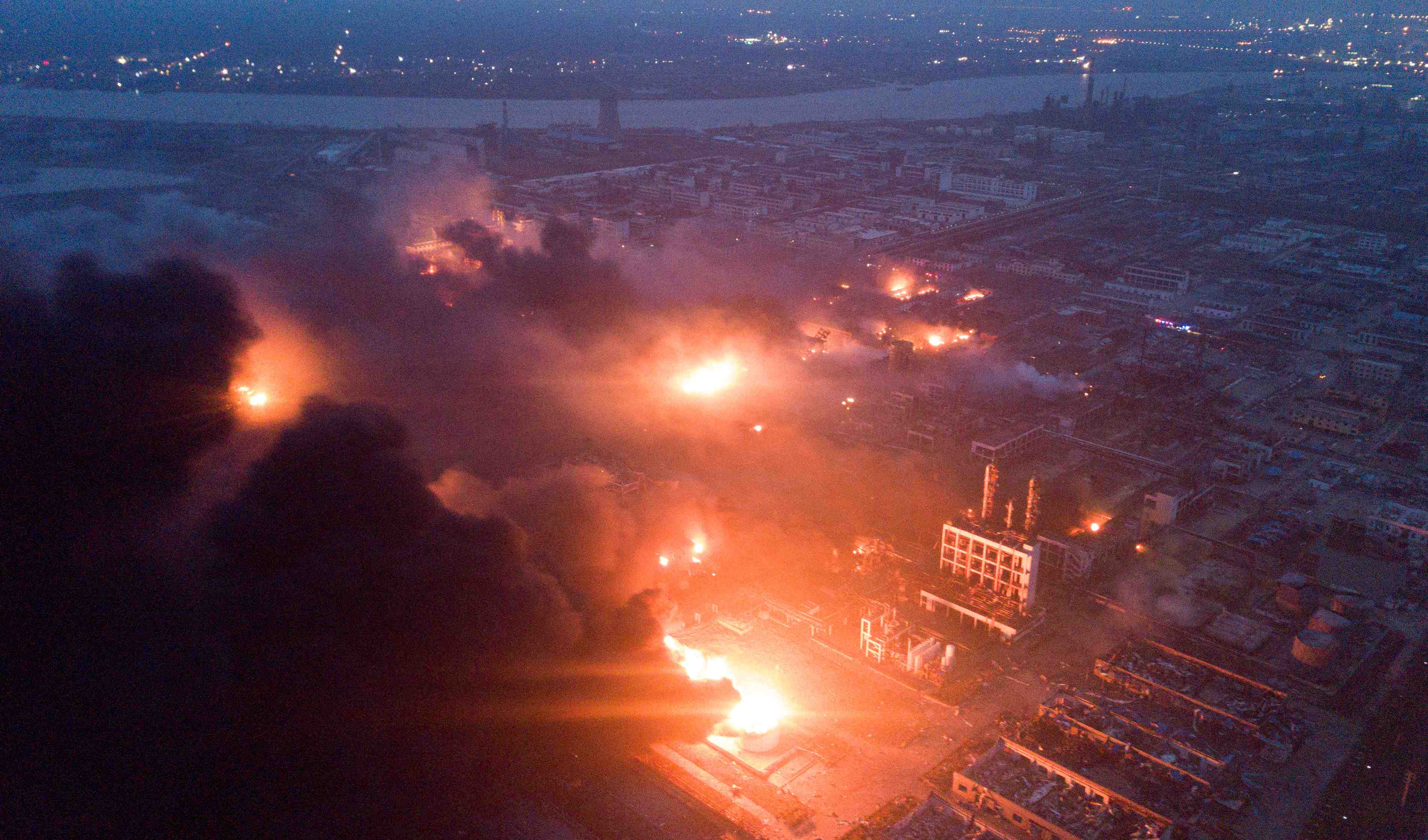 Explosion dans une usine chimique de l'est de la chine, 47 morts