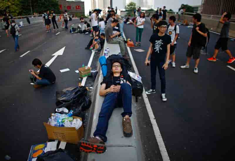 Mobilisation suivie à Hong Kong avant la fête nationale chinoise