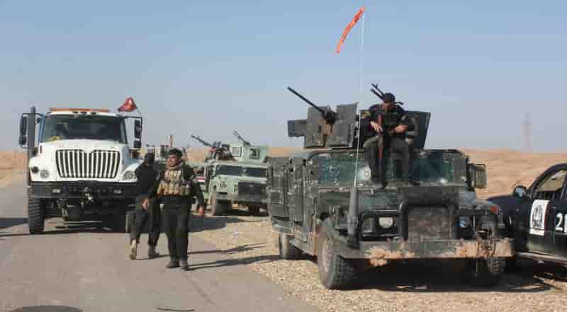 L'armée irakienne combat l'EI au nord de Bagdad