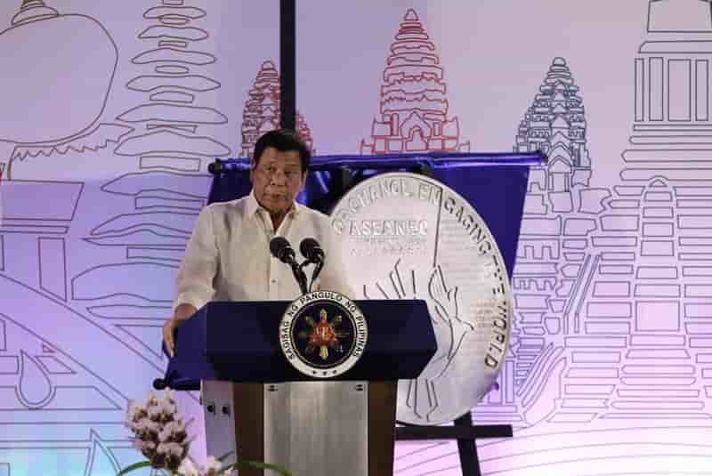 Duterte se rendra en chine au mois de mai