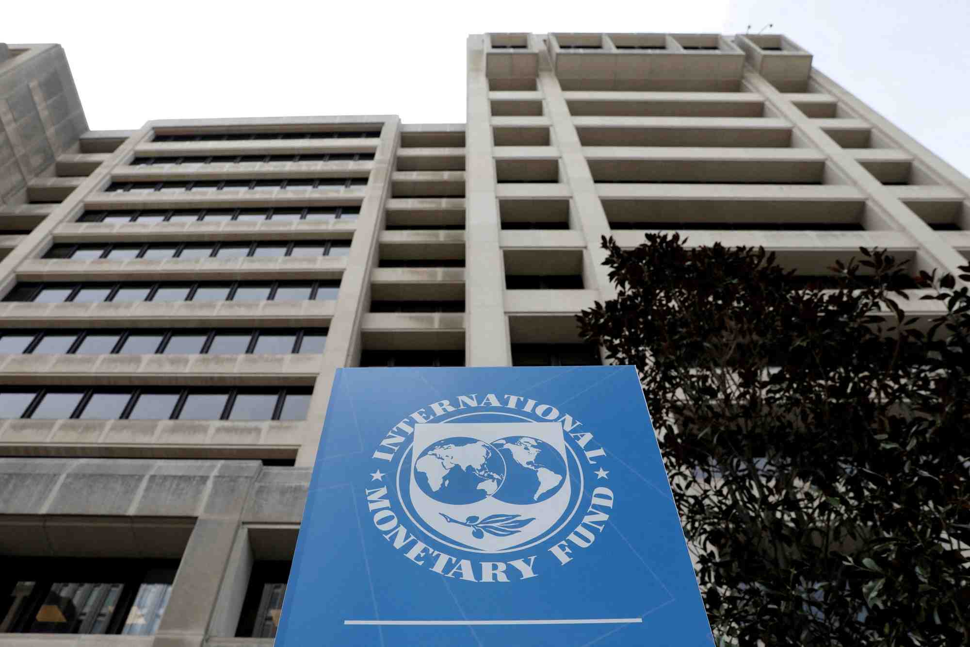 Le siege du fonds monetaire international (fmi) a washington