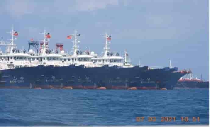 Les usa et les philippines expriment leurs preoccupations concernant des navires chinois