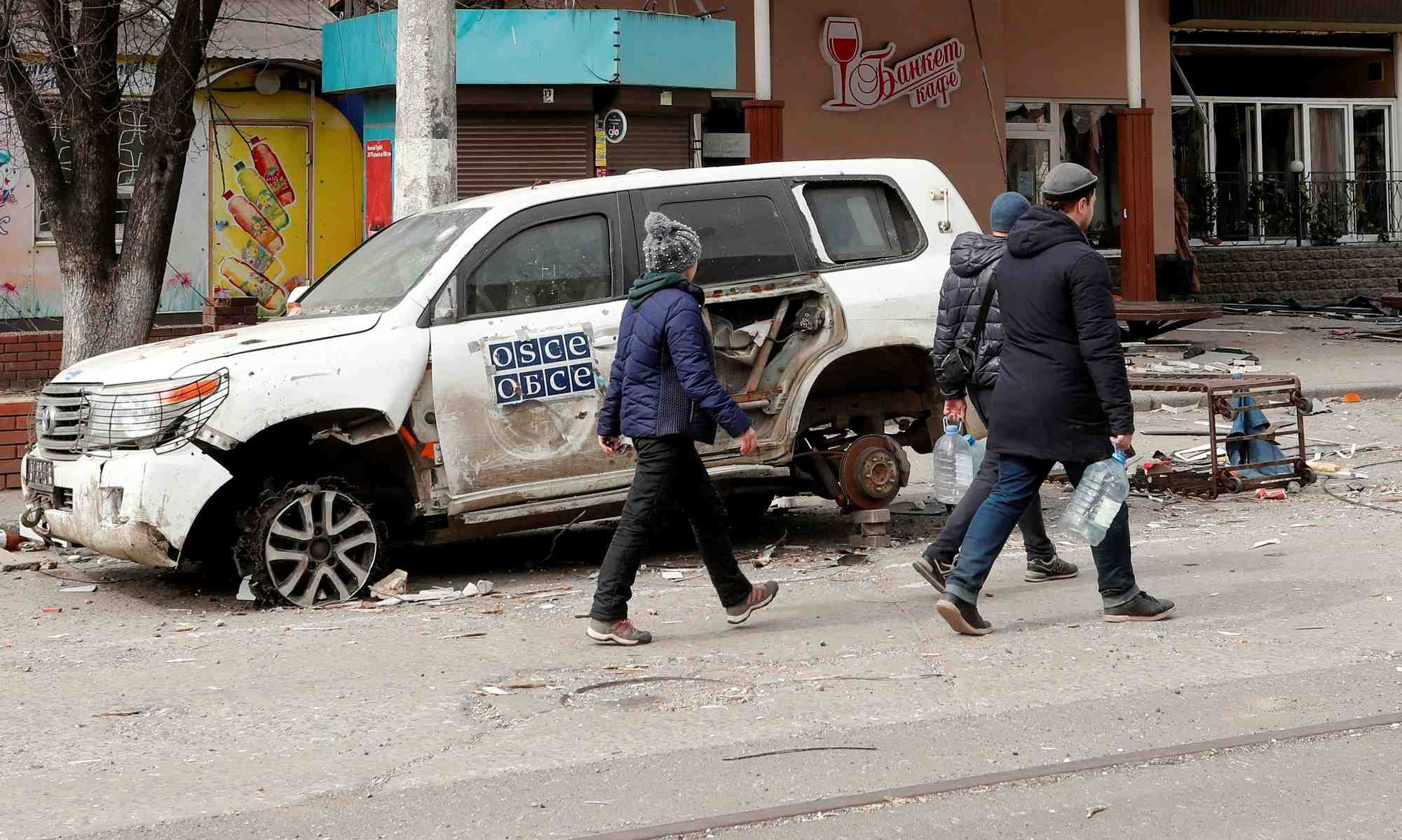 L'osce dit que certains de ses observateurs sont detenus dans l'est de l'ukraine