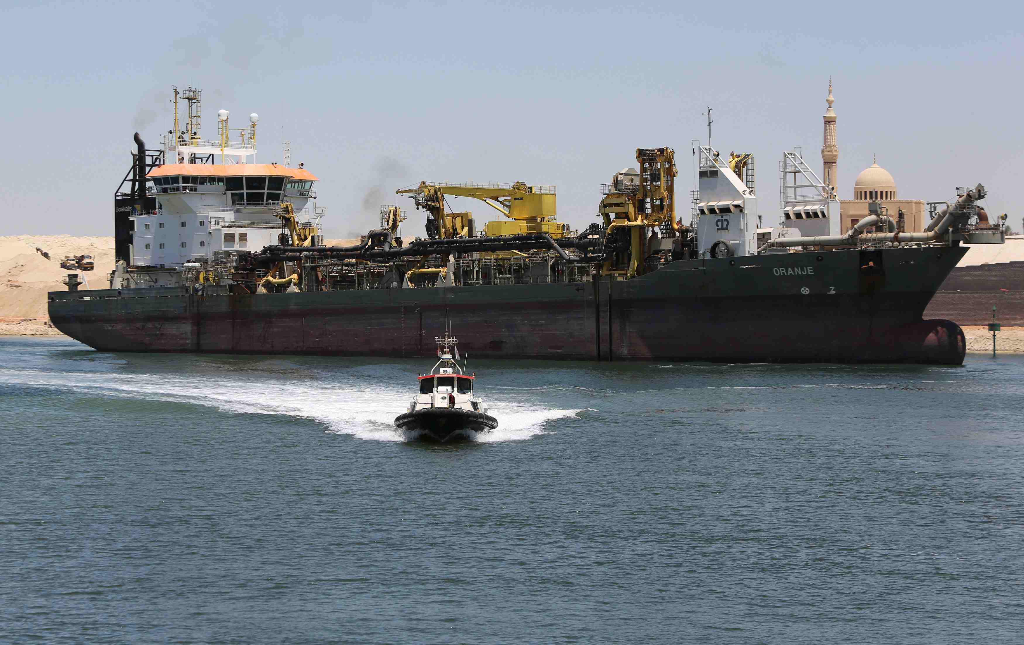 Le nouveau canal de suez, enjeu economique et politique pour l'egyppte