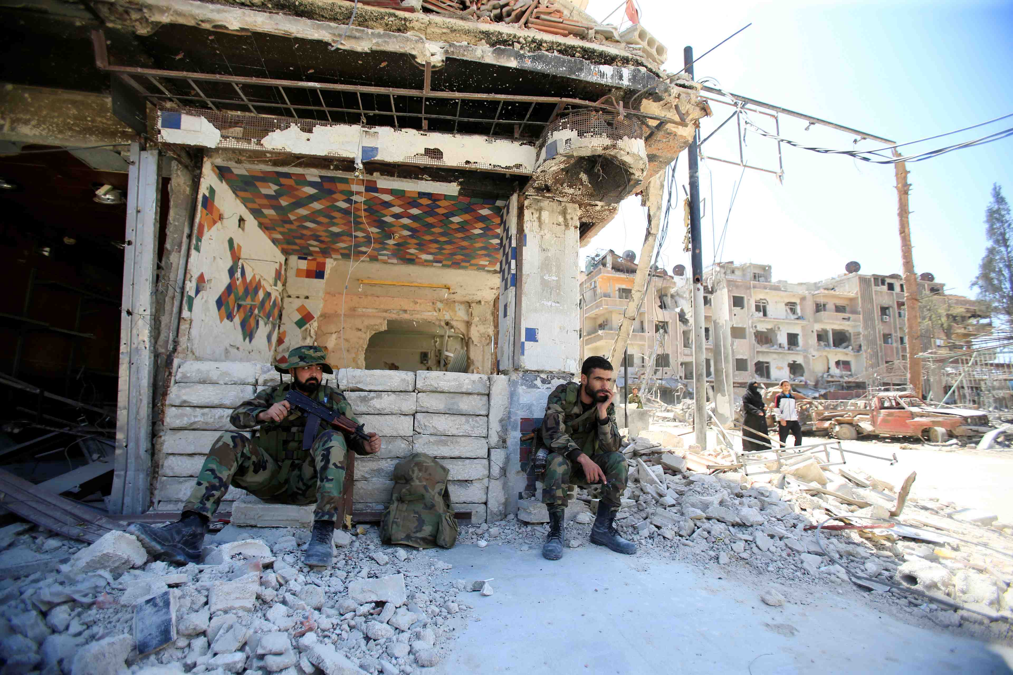 Damas lance un ultimatum aux djihadistes de yarmouk