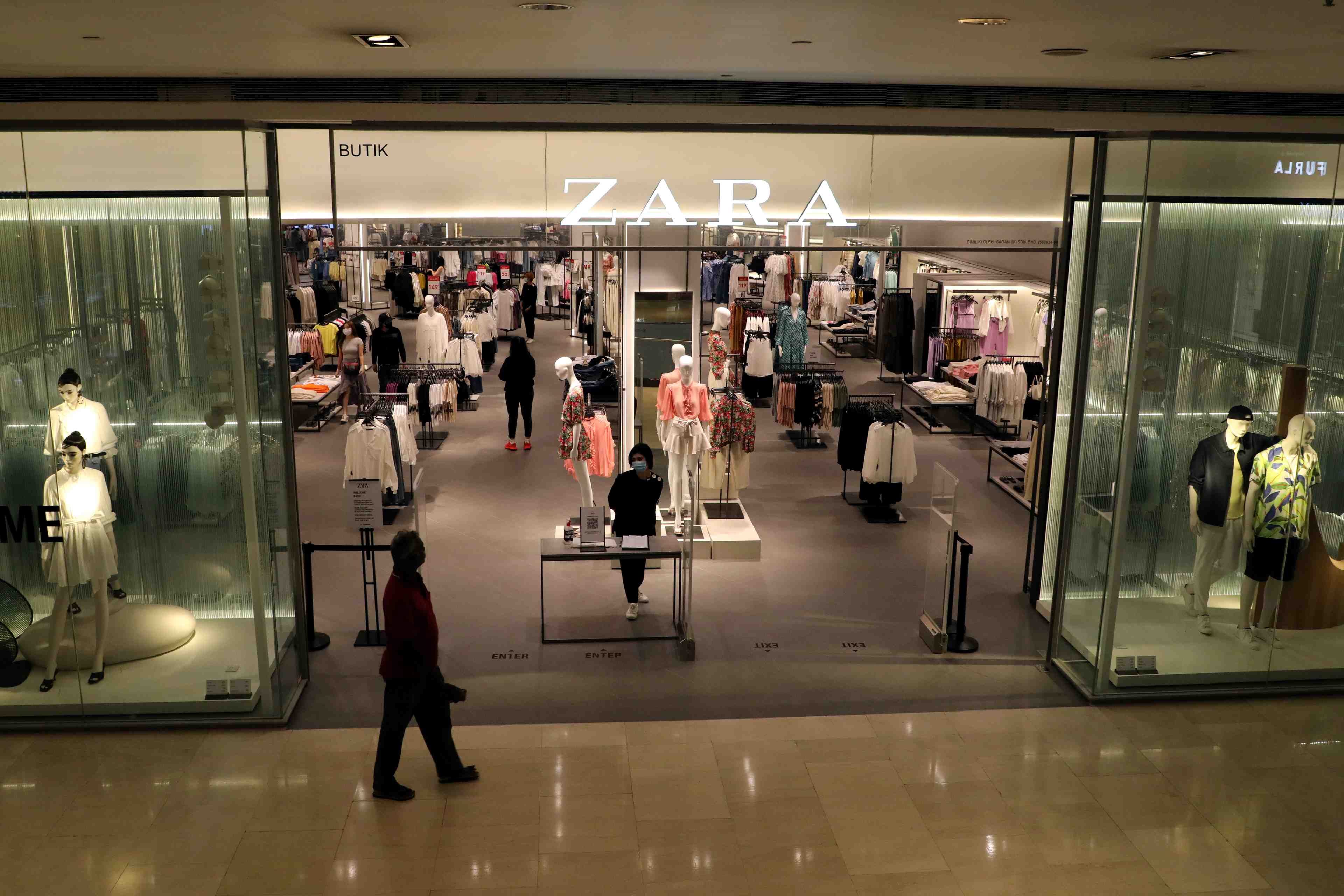 Inditex (zara) renoue avec les benefices au 2e trimestre, le titre gagne 6%