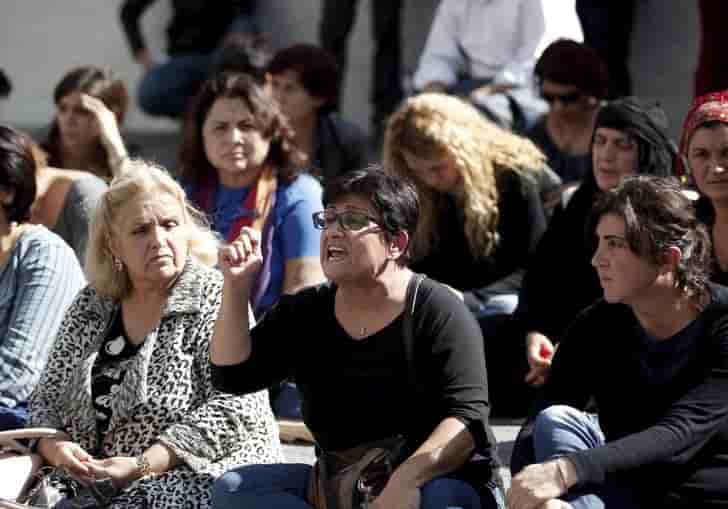 Manifestation a istanbul apres la tuerie d'ankara