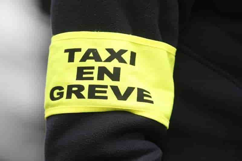Nouvelle manifestation des chauffeurs de taxis