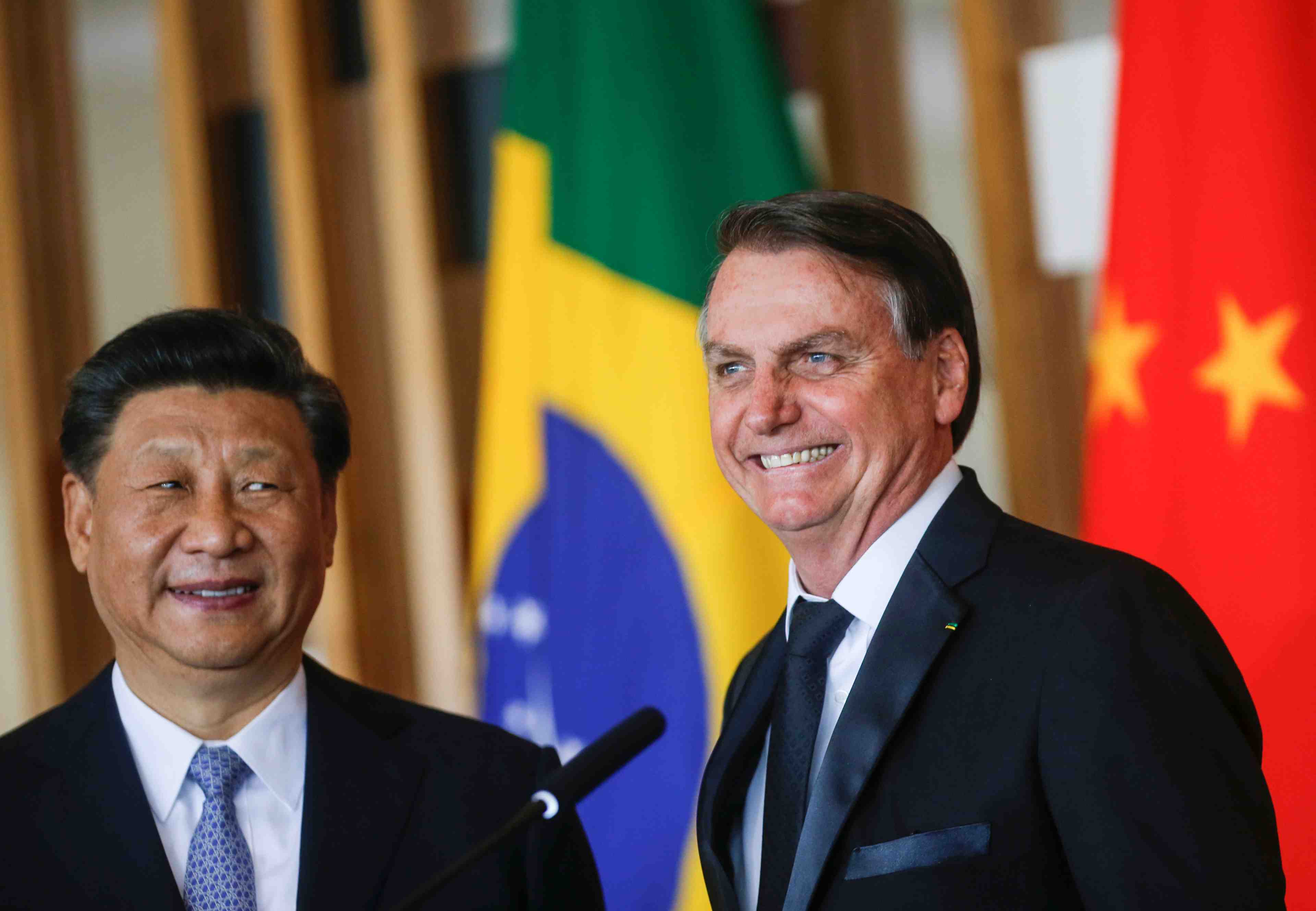 Bolsonaro et xi saluent la qualite des relations bresil-chine