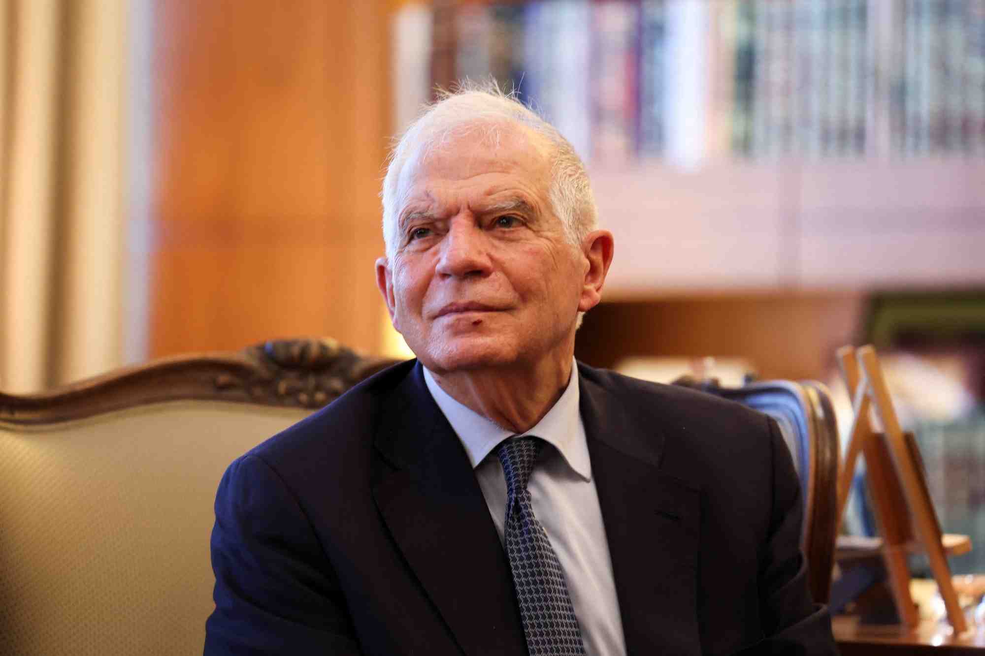 Le haut representant de l'ue pour les affaires etrangeres et la politique de securite, josep borrell